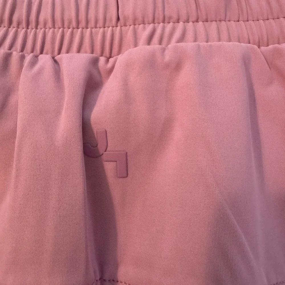 Joy Lab Skort Pink Pleated Mesh Drawstring Tennis Active Small‎ Elastic Waist